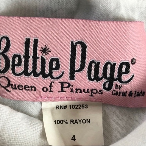 Bettie Page Albuquerque Retro Motel Dress Size 4 - Picture 4 of 4